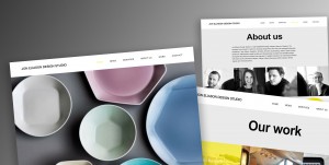 Produktion och design av webbsajt.